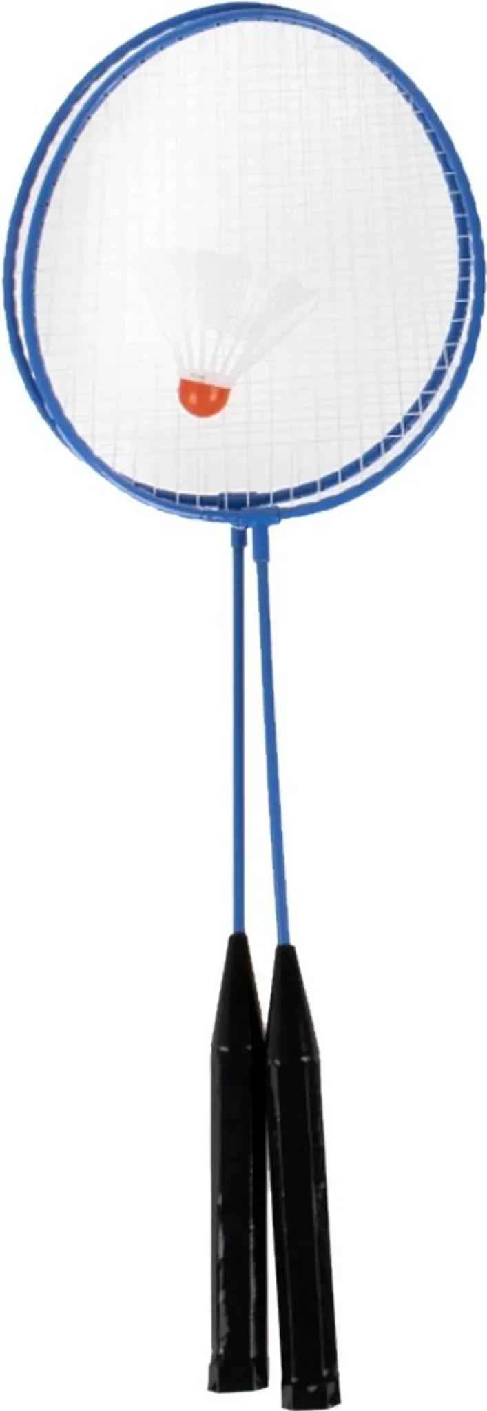 Badmintonset zwei Metallschläger Federballabdeckung Mega Creative 380039